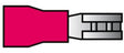 Carpoint vlakstekerhuls 559 rood 2.8x0.5mm 10 stuks
