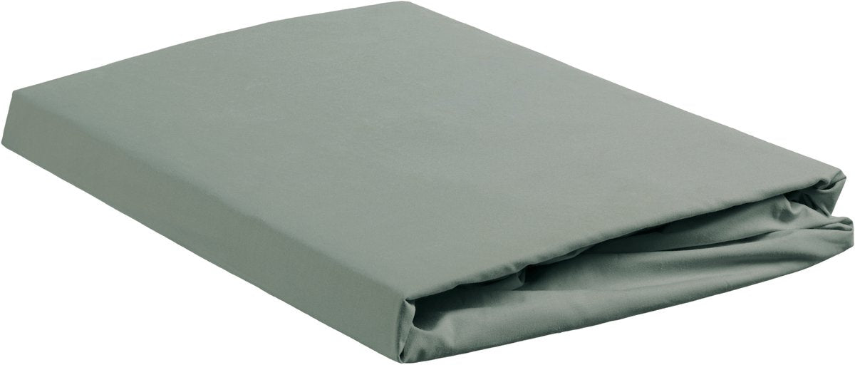 Ambiante katoen - topper hoeslaken - 140x220 - groen