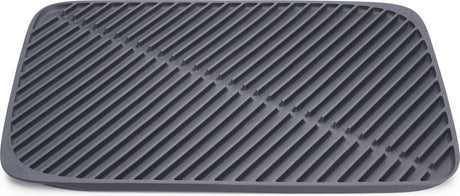 Joseph Joseph Abtropfmatte – Gerinne – groß – 31 x 43,5 cm – grau