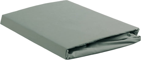 Ambiante katoen - topper hoeslaken - 200x200 - groen