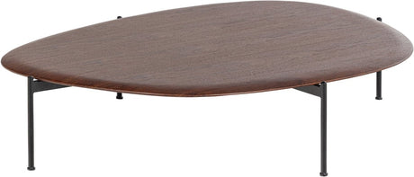Woood Kota Couchtisch – MDF-Furnier – braun – 26 x 121 x 97