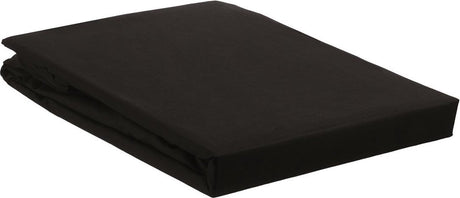Beddinghouse - percale-katoen - split-topper - hoeslaken - 180x200 cm - zwart