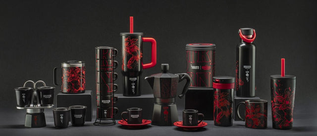 Bialetti Stranger Things – Perkolator – Mini-Express – mit 2 Tassen