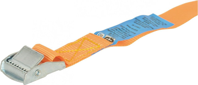 Carpoint Spanngurt 7 Meter - 250 kg - mit Klemmverschluss - TüV zertifiziert - starkes Polyester - für den Transport