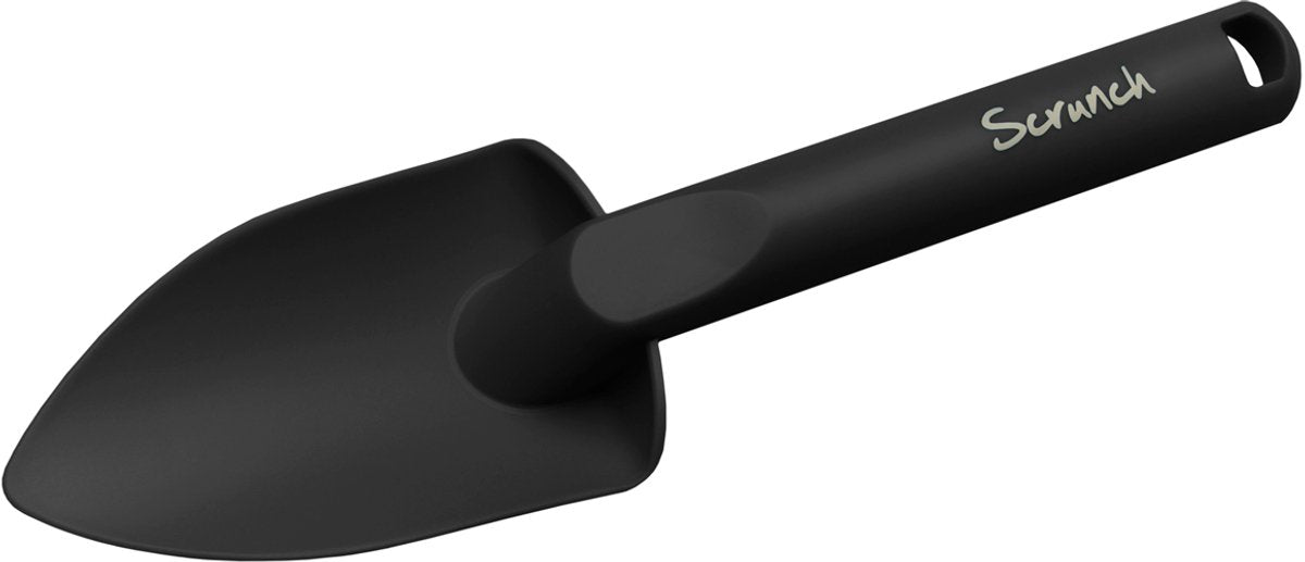 Scrunch-Spaten – schwarz – faltbar – recycelbar