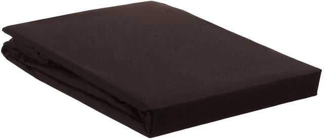 Ambiante katoen - hoeslaken - 70x200 - bruin