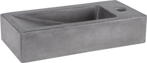 Differnz doni - fontein beton donkergrijs - 36 x 16 x 8 cm