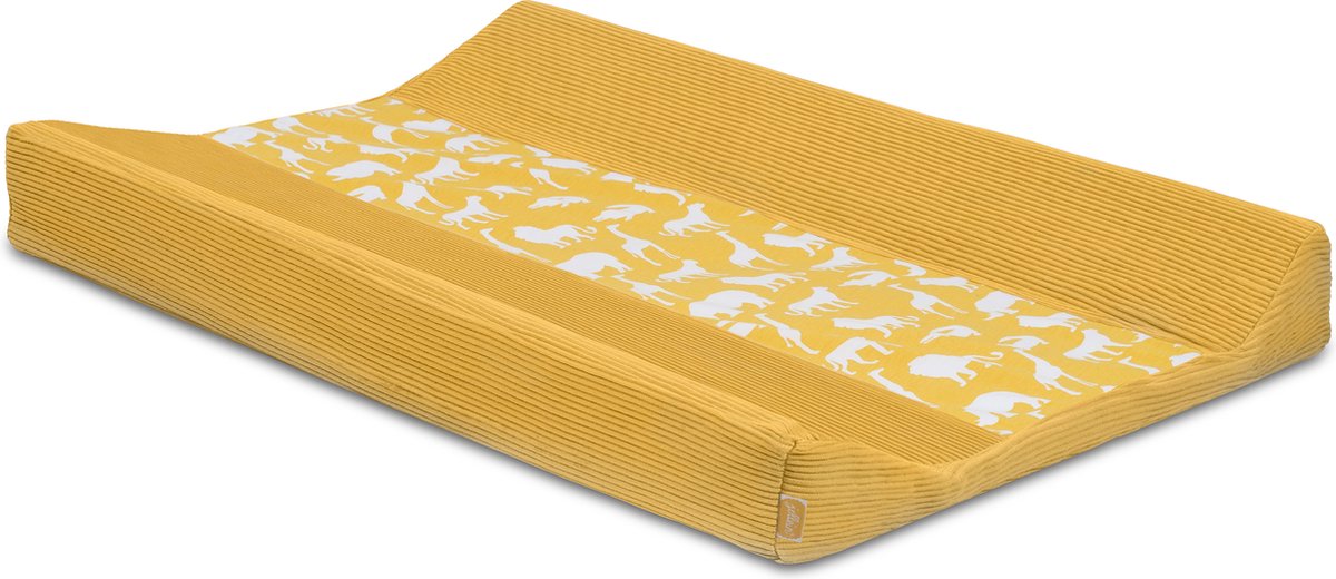 Jollein aankleedkussenhoes safari 50x70cm - ocher