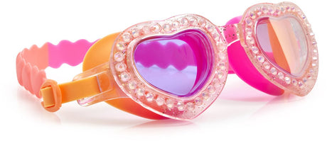 Bling2o Schwimmbrille Kinder – First Luv – Taucherbrille – Antibeschlag – UV-Schutz – Mehrfarbig