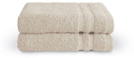 Byrklund gastendoek - set van 2 - hotelkwaliteit - 100% katoen (bci) - 500 g m² - 30x50 cm - beige