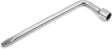 Merkloos sans marque auto wielmoersleutel - 17mm - verchroomd - wielsleutel