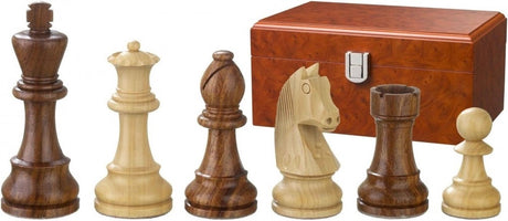 Philos Schachfiguren Artus 95mm doppelt gewichtet