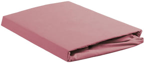 Ambiante katoen - hoeslaken - 90x200 210 - roze
