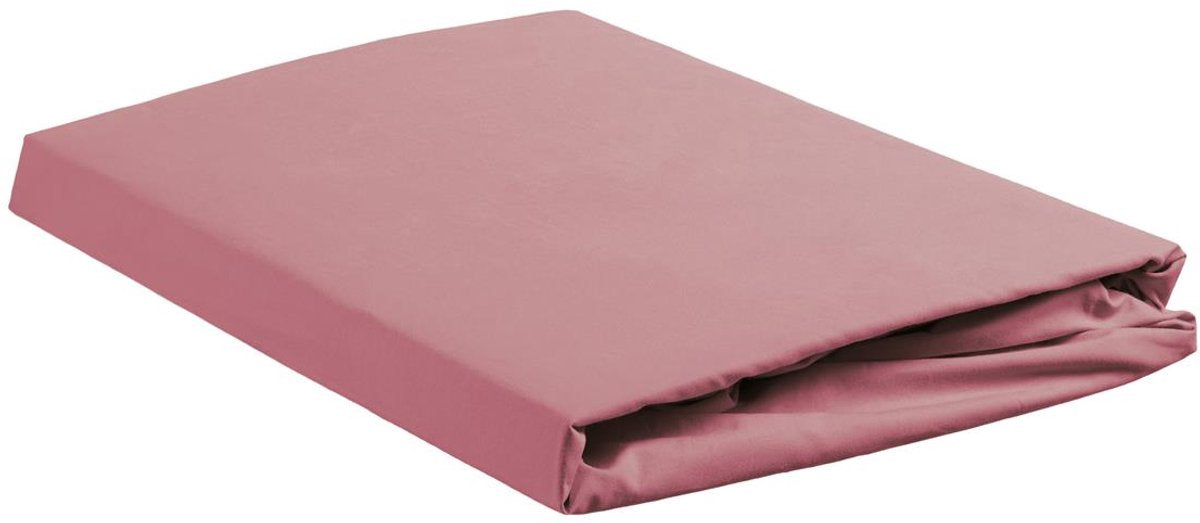 Ambiante katoen - hoeslaken - 80x200 - roze