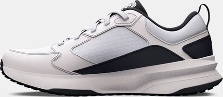 Under Armour ua Charged Edge-Wht Herren-Sportschuhe – Weiß – Schwarz