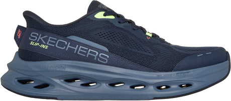 Skechers Max Cushioning Glide-Step Herren-Sportschuhe – Dunkelblau Multi 44