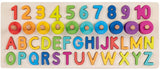 Alphanumerische Goki -Holz -Puzzle, 91dlg.
