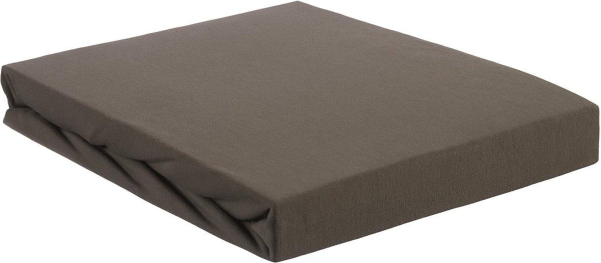 Beddinghouse - jersey - topper hoeslaken - 160x220 cm - warm grijs