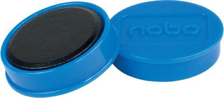 Magnetische Whiteboard-Magnete von Nobo – 10er-Pack – 32-mm-Magnete – Blau
