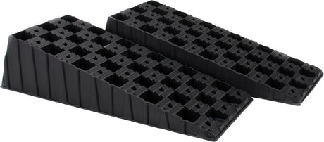 Milenco mgi Keilnivellierer – stufenlos – 1000 kg Tragkraft – schwarz