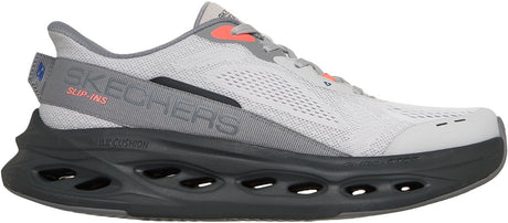 Skechers Max Cushioning Glide-Step Herren-Sportschuhe – Grau Schwarz 43