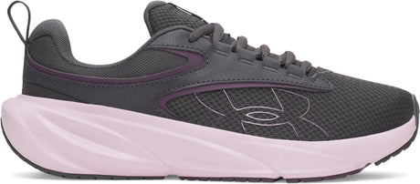 Under armour ua w surge 5-gry dames sportschoenen - anthracite - mauve roze - paars echo 40