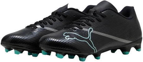 Puma ultra 7 play fg ag unisex sportschoenen - black-intense mint 43