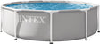 Intex prism frame opzetzwembad set - ø 305 x 76 cm met filterpomp