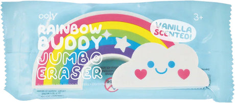 Ooly – Rainbow Buddy – großer Duft-Radiergummi – Regenbogen-Radiergummi mit Vanille-Duft