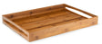 Leopold vienna - dienblad rechthoek donker bamboe - 55x40x6cm
