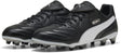 Puma king liga fg ag unisex sportschoenen - black- silver- white 41