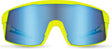 Agu verve hdii fietsbril geel neon blauw lens