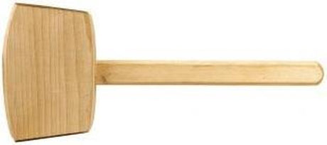 Topex houten hamer vierkant 315mm 500gr