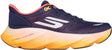 Skechers Skx Aero Burst Herren-Sportschuhe – Dunkelblau-Orange