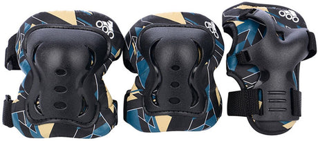 Tempish - Stryker Skate Protection 3-Pack - Kinder - dreiteilig - Schwarz - S