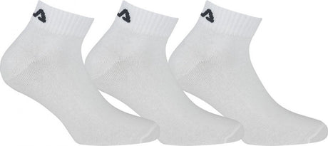 Fila - ankle socks 3-pack - witte enkelsokken - 43 - 46 - wit