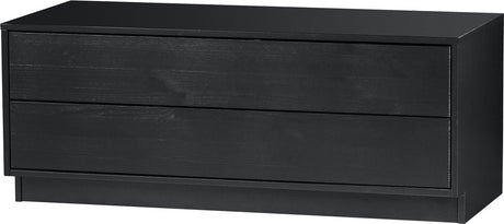Woood Finca TV-Schrank – Kiefer – Schwarz – 40 x 100 x 40