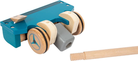 Small Foot - Holzstaubsauger mit farbigen Klettpunkten, 12-tlg.