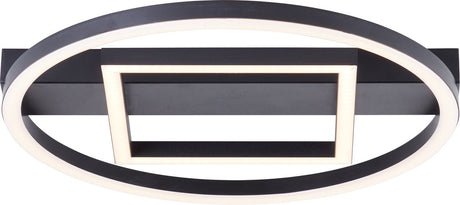 Brilliant maureen - Deckenleuchte - LED 24w - 3000k - Schwarz