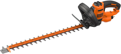 Black+Decker Heckenschere 60 cm mit Sägeblatt Innovation 600 W – behts501-qs