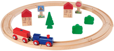 Eichhorn Bahngleis-Spielset, 20-teilig.