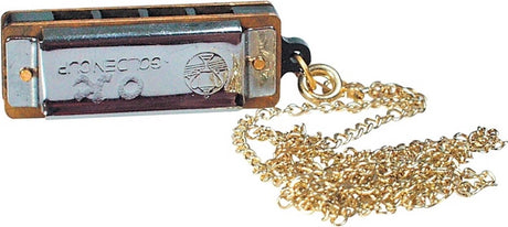Goki muziek - mondharmonica mini - l4cm - 8 tonen - 3 jaar