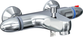 Schütte Supra Thermostat-Badewannenarmatur – 150 mm Achsabstand – Chrom