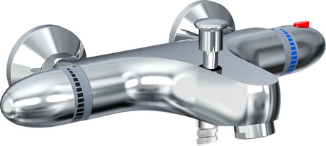 Schütte Supra Thermostat-Badewannenarmatur – 150 mm Achsabstand – Chrom