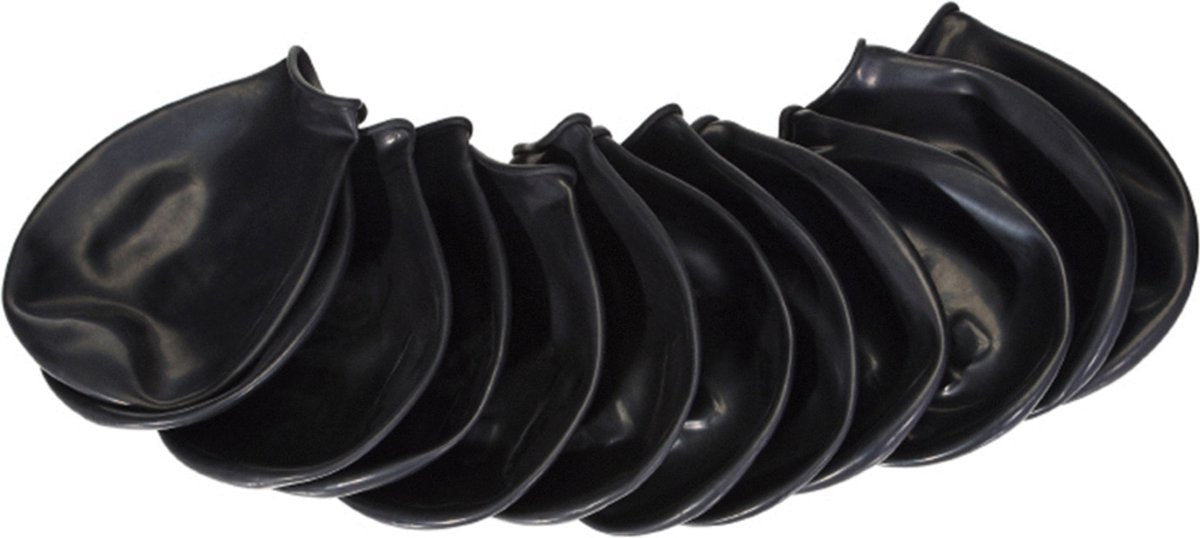Pawz rubber dog boots zwart - hondenschoen - large