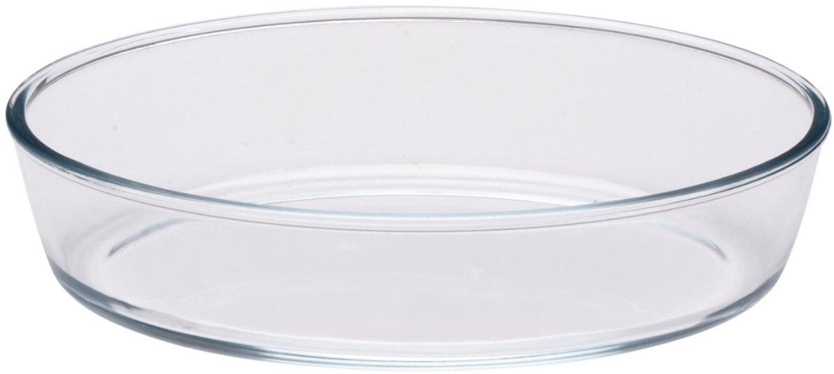Alpina ovenschaal glas 1.6l - glazen ovenschaal 26x18x6 cm - vaatwasserbestendig - magnetron- en ovenbestendig - ideaal voor lasagne, gratin en ovenschotels