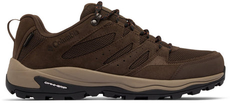 Columbia Redmond™ IV Low wasserdichte Herren-Wanderstiefel – Cordovan, spritziges Orange