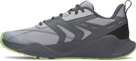 Under Armour UA Charged Commit Tr 5-Gry Herren-Sportschuhe – Mod Grey – Castlerock – Lumos Lime