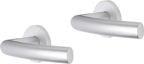 Impresso Türgriff – Burton – für den Innenbereich – rund – Aluminium – 2 Stück