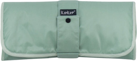 Kipkep napper - verschoonmatje - pale green - waterproof (excl. luieretui)